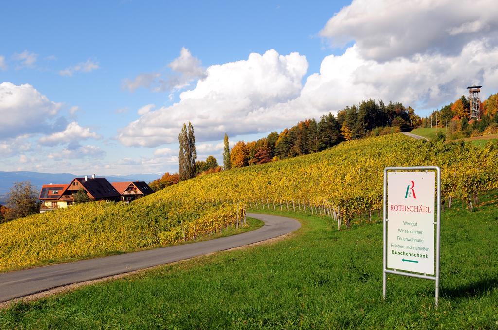 Weingut Winzerzimmer Rothschaedl Лойчах Екстер'єр фото